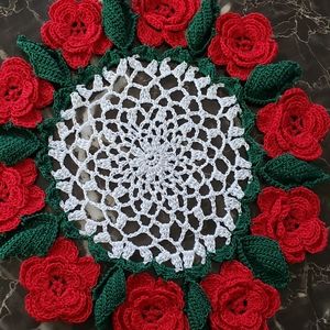Rose Doily